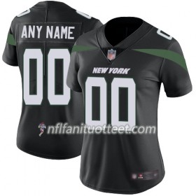 Nainen New York Jets NFL Pelipaita Custom Nike Musta 